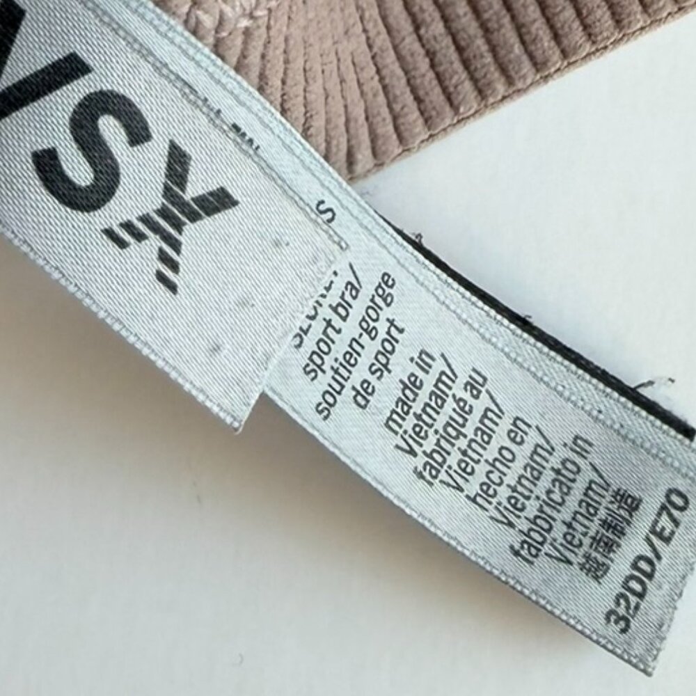 Victoria's Secret VSX Incredible Max™ Sports Bra 32DD Barest Taupe - Picture 7 of 12